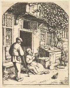 De winder door Adriaen Jansz. van Ostade