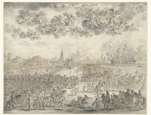 Vertrek van Karel II uit Scheveningen
