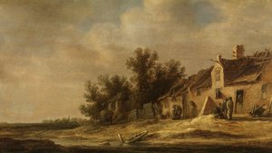Landschap door Adriaen Thomasz Key