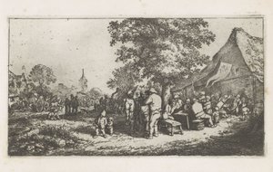 Boerenkermis door Adriaen van Ostade