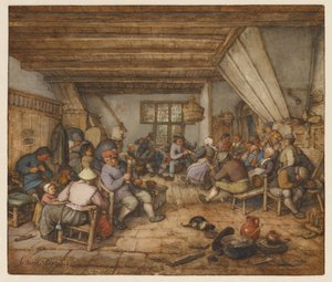  door Adriaen van Ostade