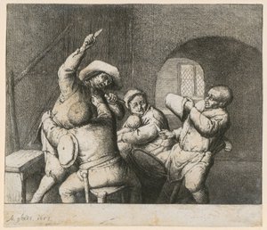  door Adriaen van Ostade