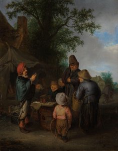 De Kwakzalver door Adriaen van Ostade