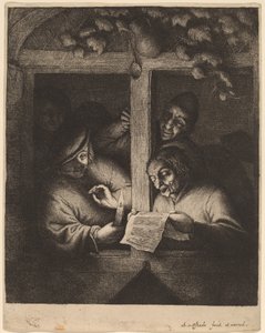 De Zangers door Adriaen van Ostade
