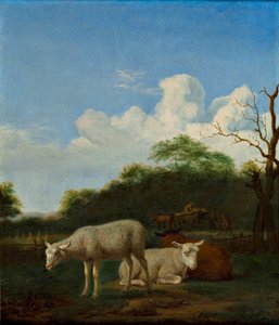 Onbekend Schilderij door Adriaen van de Velde