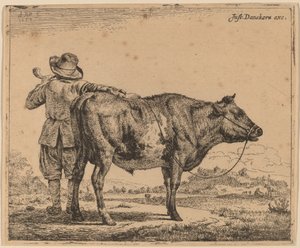 Jonge Herder met een Stier