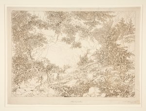 Landschap door Adrian Zingg