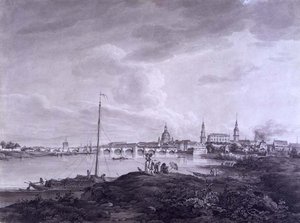 Uitzicht op Dresden, c.1788