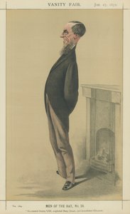 James Anthony Froude (kleurenlitho)