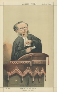 Dominee John Cumming (kleurenlitho)