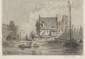 Gezicht in Brugge