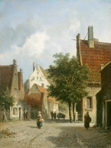 Straatscène in Amsterdam