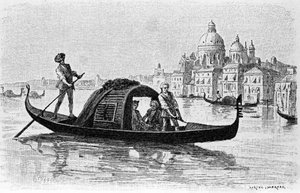 Gravure door Adrien Moreau ter illustratie van 