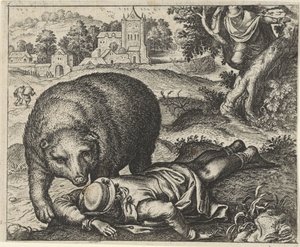 Fabel van de beer en de twee reizigers