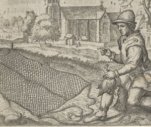 Fabel van de vogelvanger en de patrijs