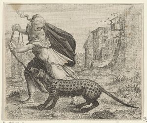 Fabel van de vrouw met een civetkat