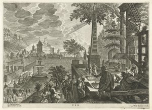 Lente door Egidius  Sadeler (II)