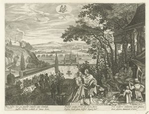 Mei door Egidius  Sadeler (II)