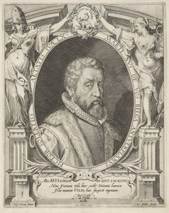 Portret van Maerten de Vos op 60-jarige leeftijd