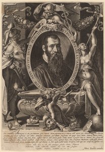 Pieter Brueghel de Jongere door Aegidius Sadeler II after Bartholomaeus Spranger