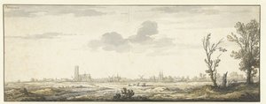 Gezicht op Harderwijk door Aelbert Cuyp