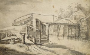 In de polder, 1644 door Aelbert Cuyp