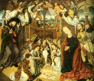 De aanbidding van de herders, ca. 1500