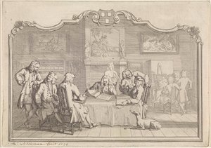 Gilde van Sint Lucas in Dordrecht, 1736