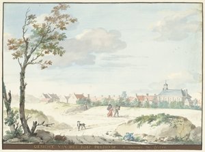 Het dorp Terheijden door Aert Schouman