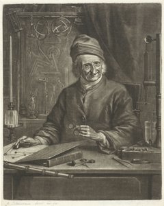 Portret van Arnold Marcel door Aert Schouman
