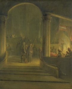 Christus voor Kajafas