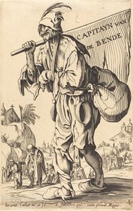 Kapitein van de Baronnen door After Jacques Callot