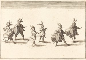 Intocht van M. de Macey door After Jacques Callot