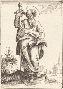 Sint Paulus door After Jacques Callot