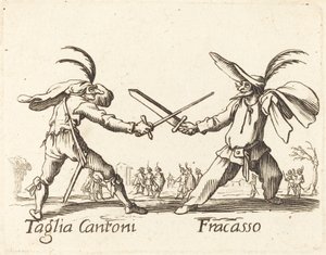 Taglia Cantoni en Fracasso door After Jacques Callot