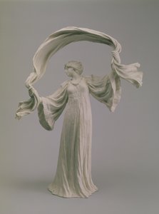 Danser met een sjaal van een tafelstuk, Sèvres, 1900