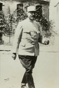 Portret van generaal Joseph Micheler (foto) door Agence Meurisse