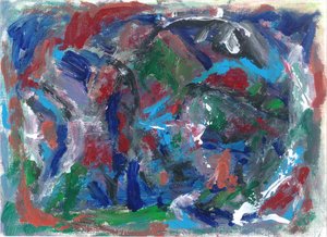 Levendige abstracte beweging