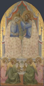 De Kroning van de Maagd, 1380s