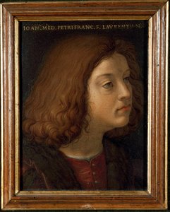 Portret van Lorenzo di Pierfrancesco de