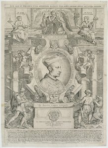 Carlo Borromeo door Agostino Carracci