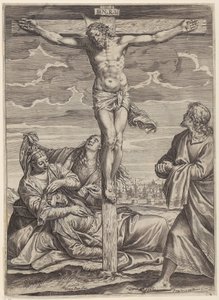  door Agostino Carracci
