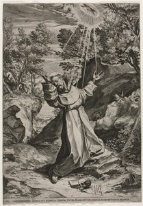 St. Franciscus Ontvangt de Stigmata