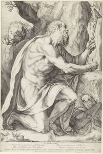  door Agostino Carracci
