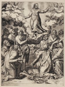  door Agostino Carracci