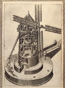 Molen door Agostino Ramelli