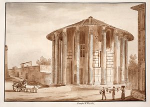 De Tempel van Hercules Victor, 1833