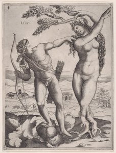Apollo en Daphne, gedateerd 1515