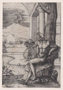 Man met een lier, ca. 1514-36