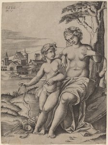 Venus en Cupido